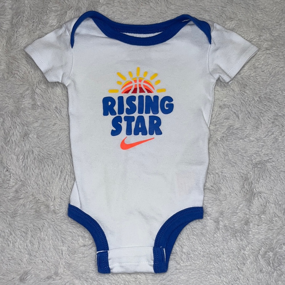 Nike rising Star 0-6 month bodysuit onesie